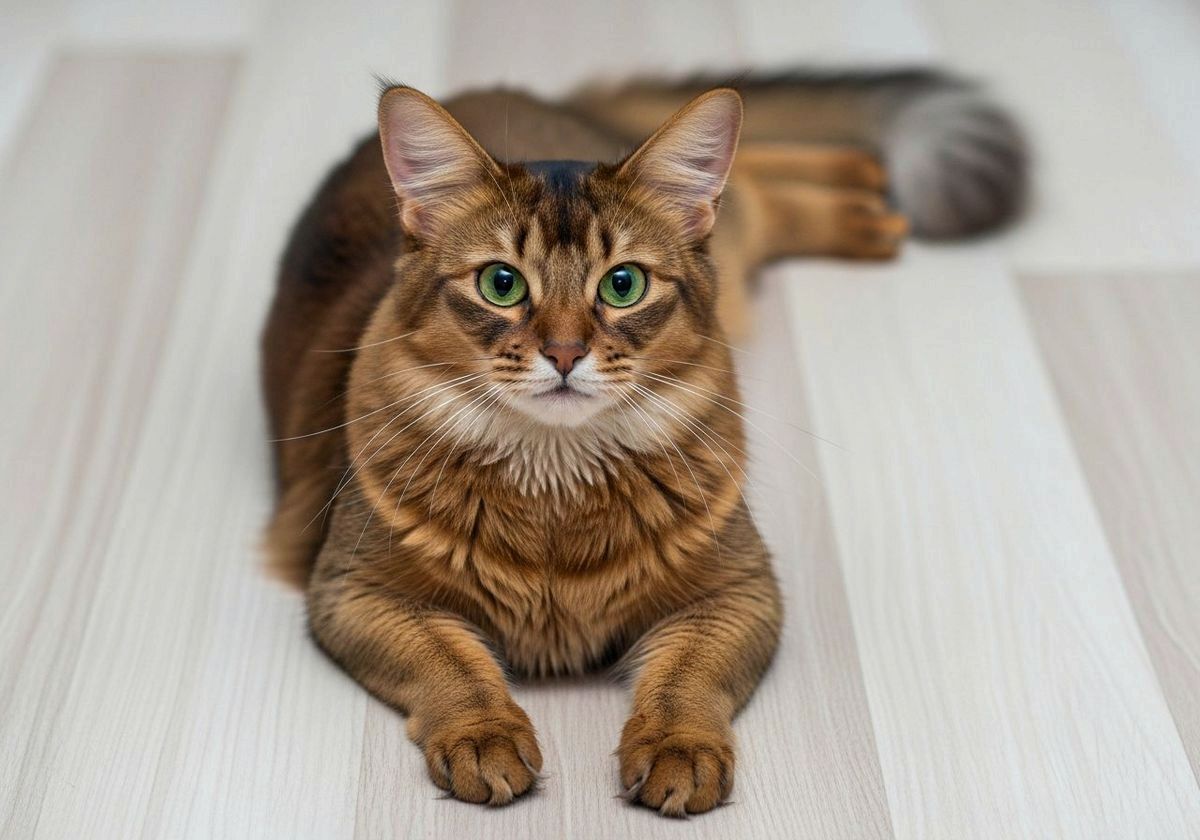 (сомалийская, кошка, особенности, ухода, питания) Сомалийская кошка: особенности ухода, питания и характера представители породы